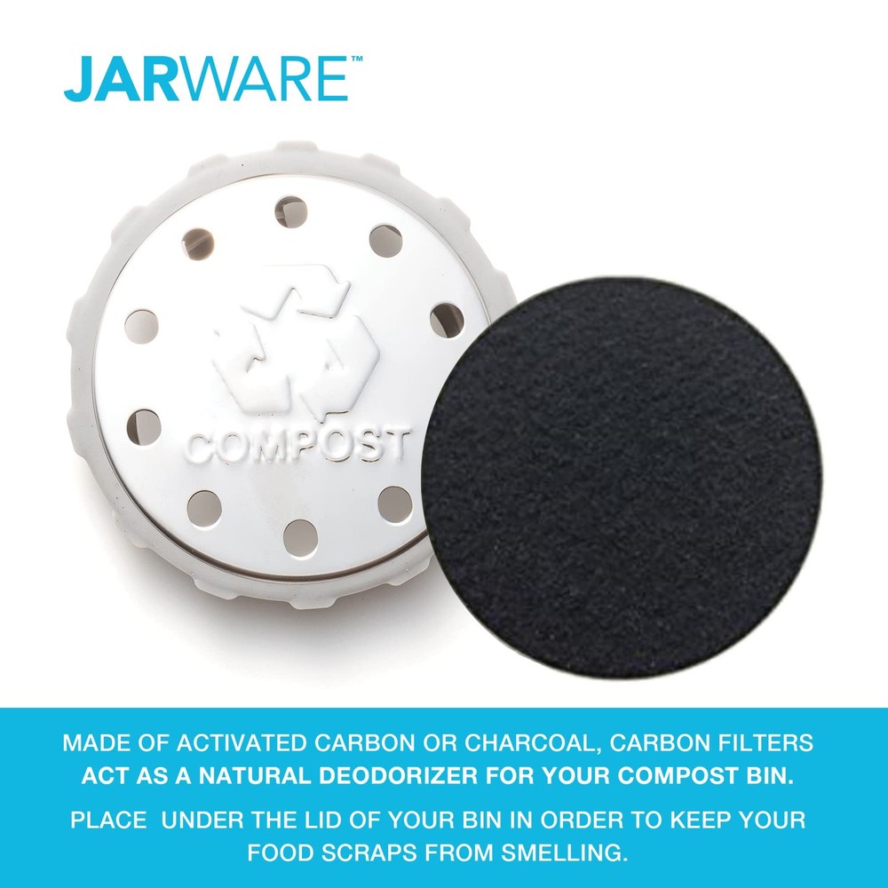 Compost Lid Filter Set of 8