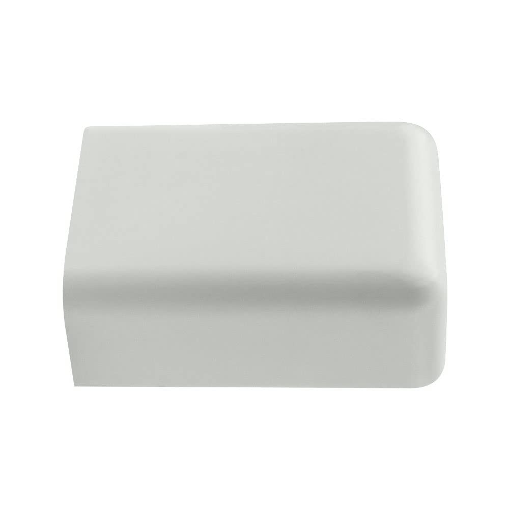 Construct Pro™ 5 Pack of Raceway End-caps 1.38in White