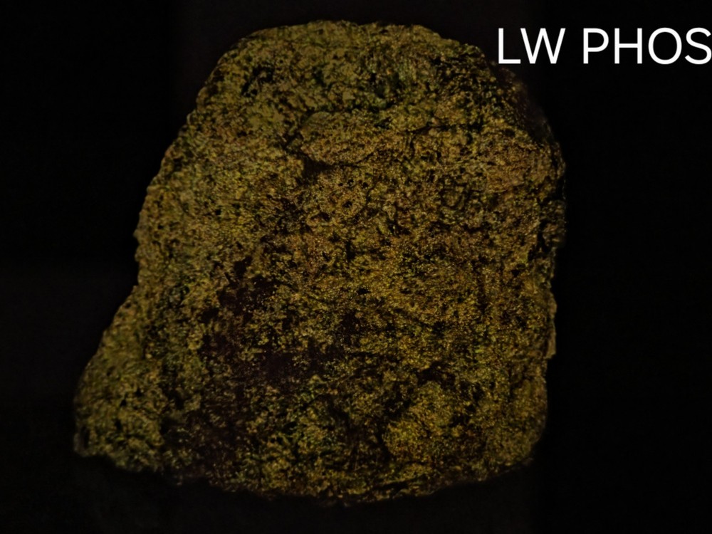 Very Bright Solid Peach Fluorescent Sphalerite Horn Silver Mine, Utah 547 Gram