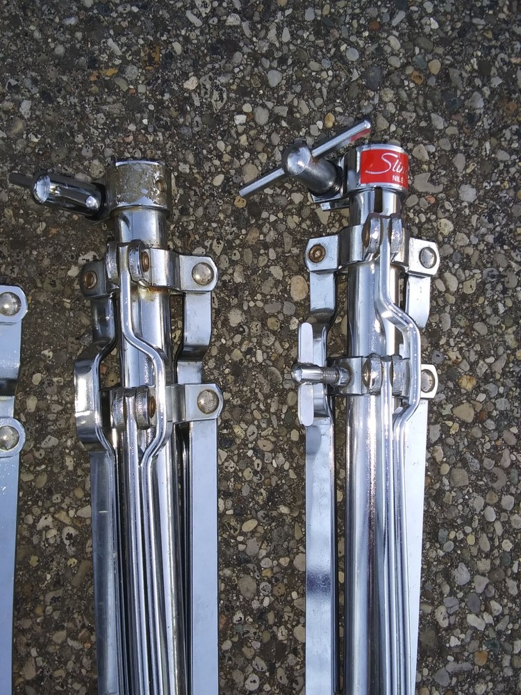 Slingerland cymbal stand bases only quantity 4