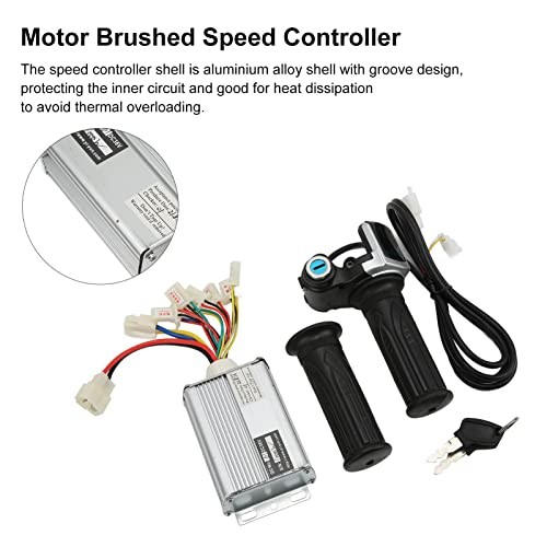 36V 1000W Brushed Motor Speed Controller with Locking Battery Display