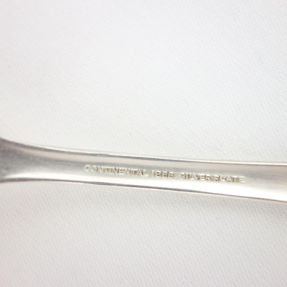 Continental Silverplate Three Cold Meat Serving Fork