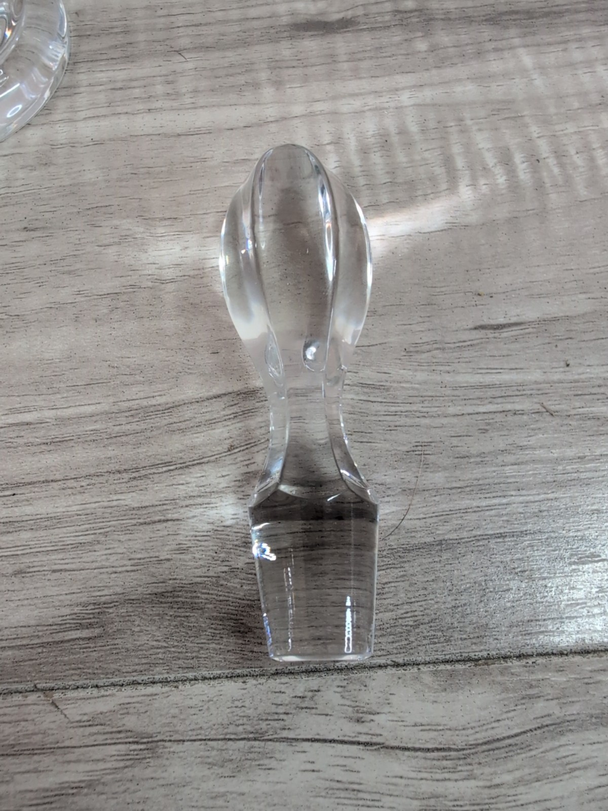 VINTAGE BLEIKRISTALL Over 24% Lead Clear Crystal Decanter Made In Germany