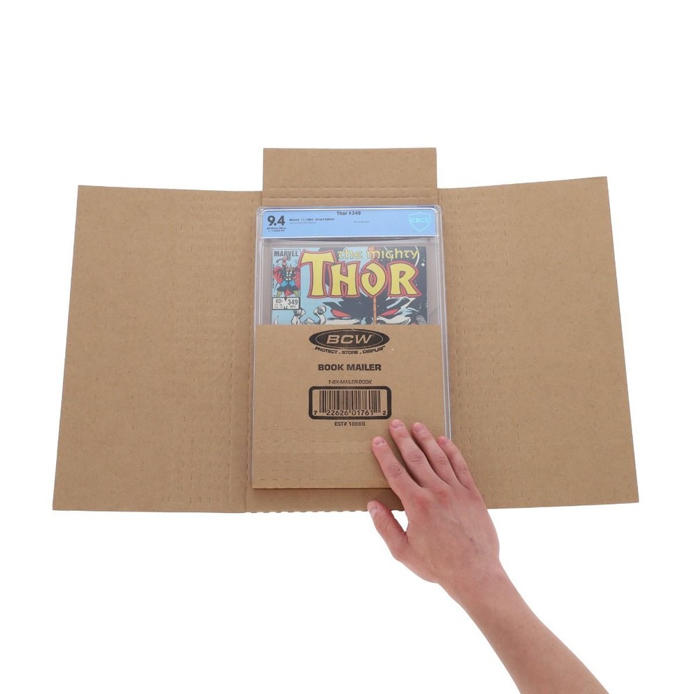 2 BCW Wrap Mailers for Comic Books
