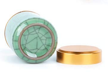 1 PCS The New Mini Celadon Tea Can Has Multi-Function Ceramic Seal Tea Canister