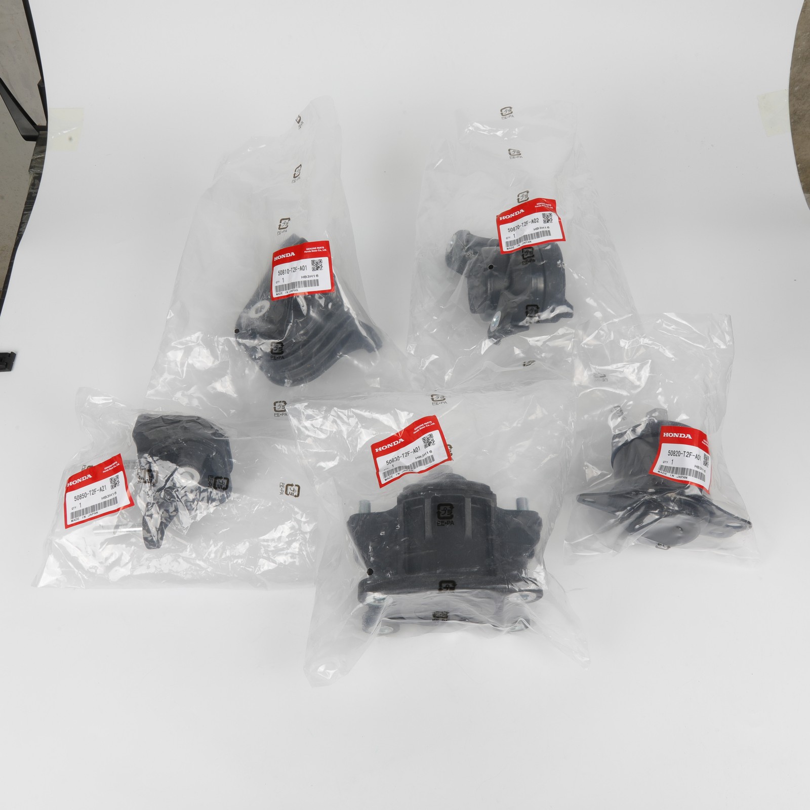 OEM 5PCS Engine Motor & Trans Mount For Honda Accord 2.4L 2013-2017 Auto Trans