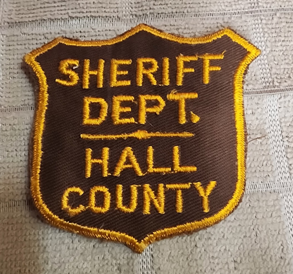 US Hall County Sheriff Department Patch