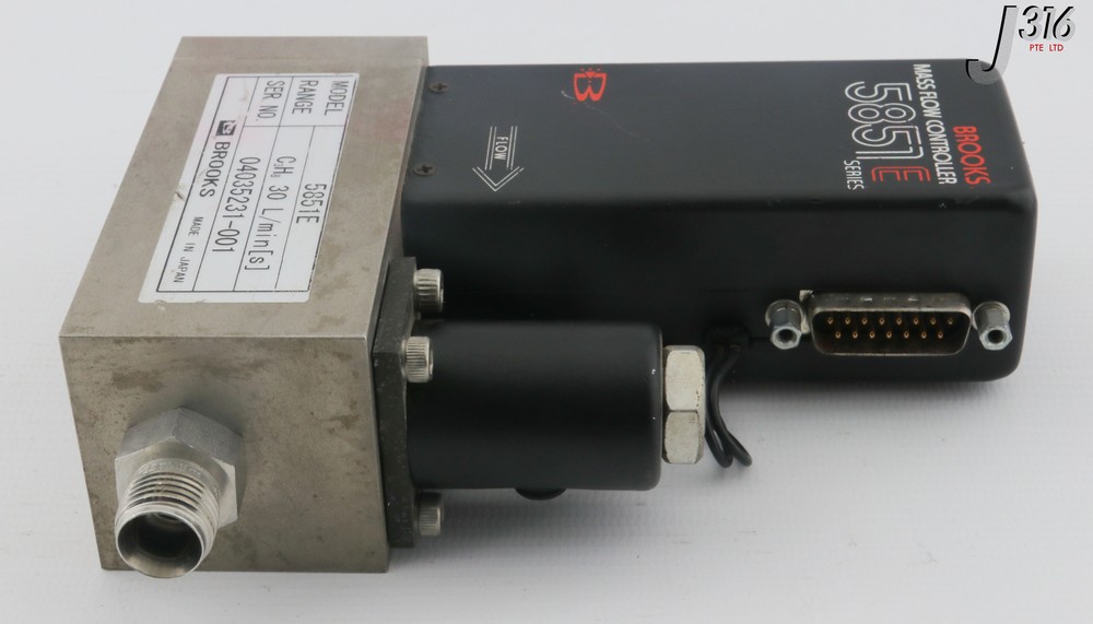 Brooks 5851E Series Mass Flow Controller (MFC) - Used