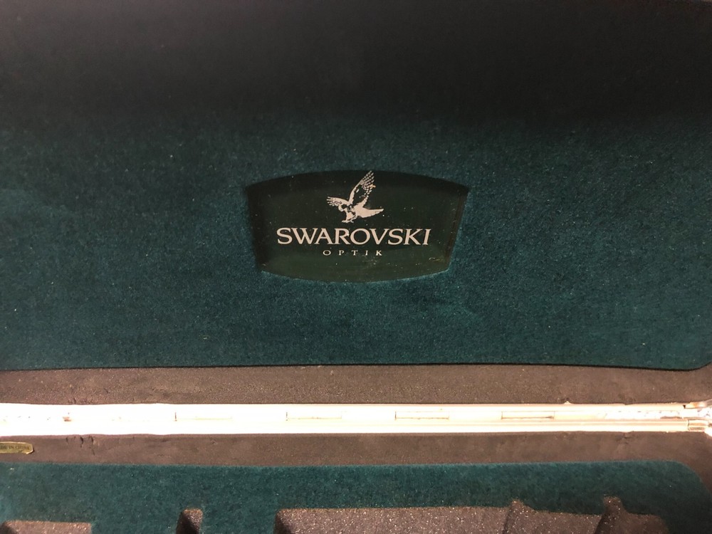 Swarovski Binocular Hard Case Silver - Excellent Condition