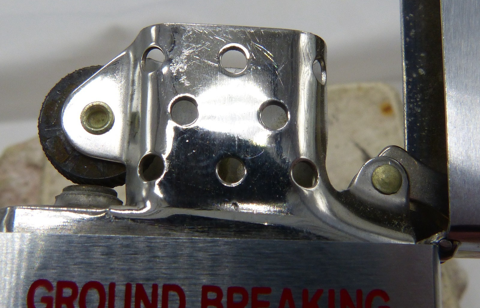 Vintage Unfired 1969 Zippo Lighter Ground Breaking NYC Water Tunnel No 3 1970