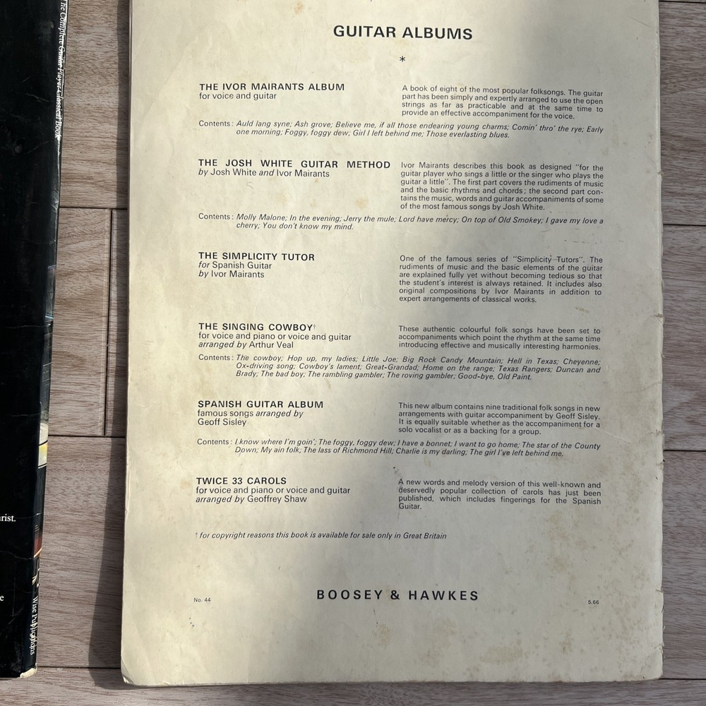 Classical Guitar & Instructional Sheet Music Bundle