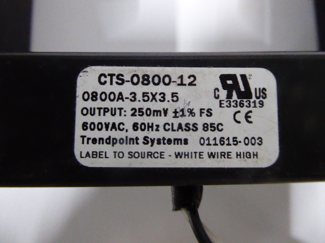 CTS-0800-12 CTS Large Split-Core Current Transformers 0800A-3.5x3.5 New