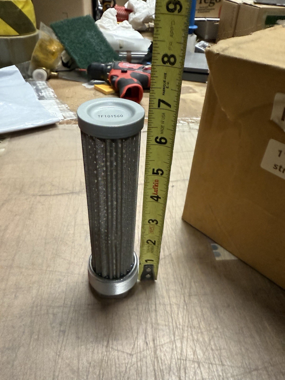 ZINGA HYDRAULIC STRAINER 1" X 1-1/2" BUSHING 60 MESH TF101560 TF 101560 S5