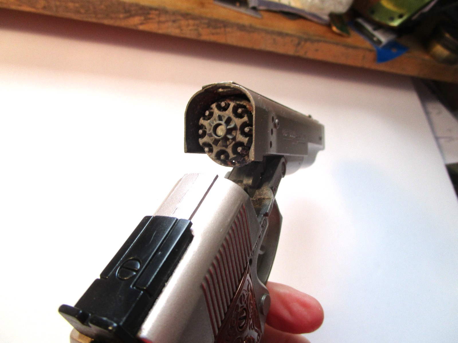 GIBIE Double Eagle 45 ACP Cap Gun Made in Spain