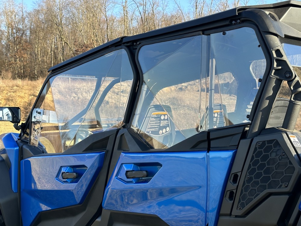 Can Am Commander 700 MAX Hard Upper Doors Windows Kit Scratch Resistant 2021+