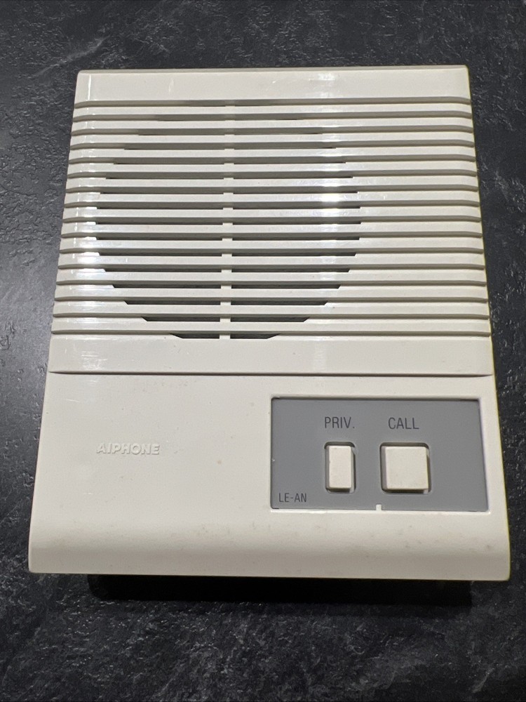 Aiphone LE-an Surface-Mount Sub-Master Intercom - Use with LAF, LEF, LEM 