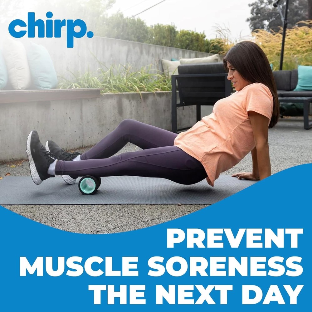 Wheel Foam Roller for Back Neck Relief Lumbar Spinal Decompression Therapy