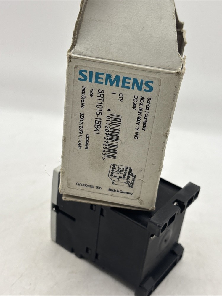 SIEMENS 3RT1015-1BB41 CONTACTOR
