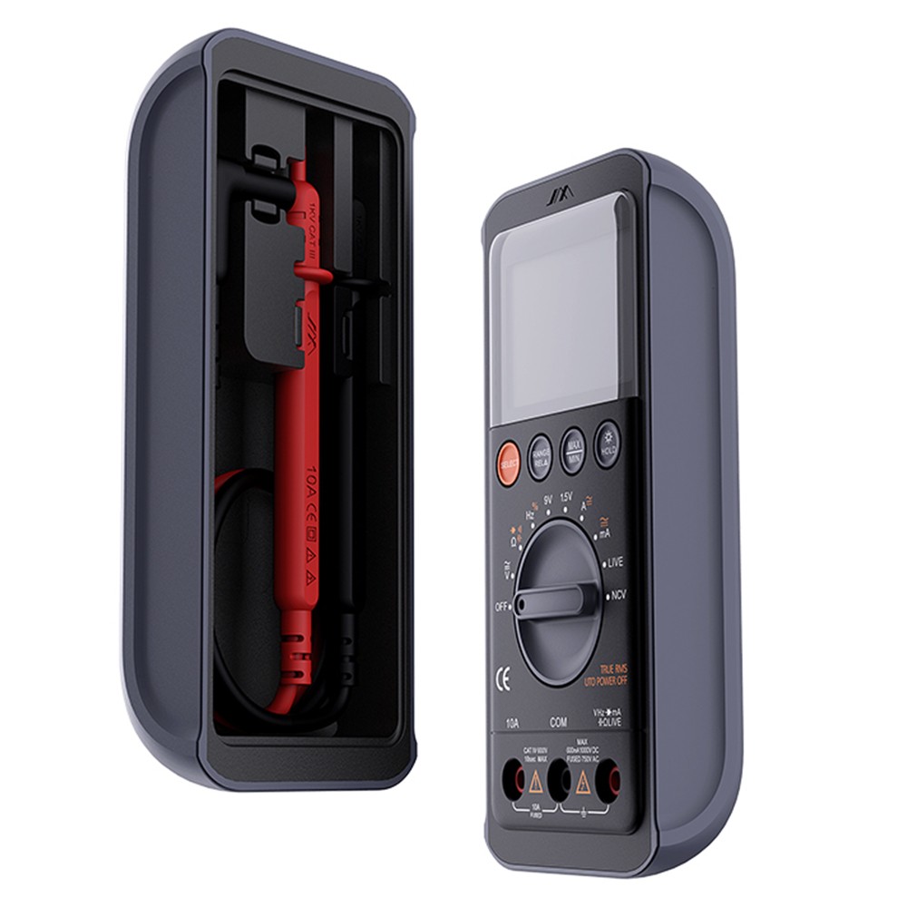 6000 Counts with DC/AC Voltmeter; Measures Voltage Digital Multimeter Tester