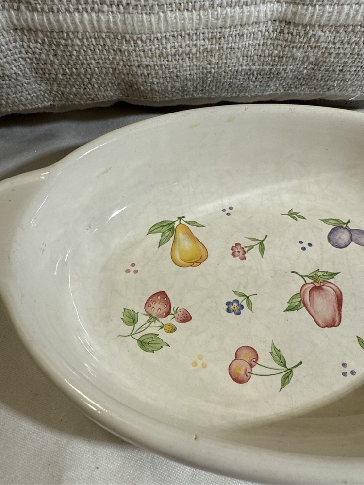 GRAB IT STYLE DISH WITH FRUIT PATTERN MADE IN JAPAN