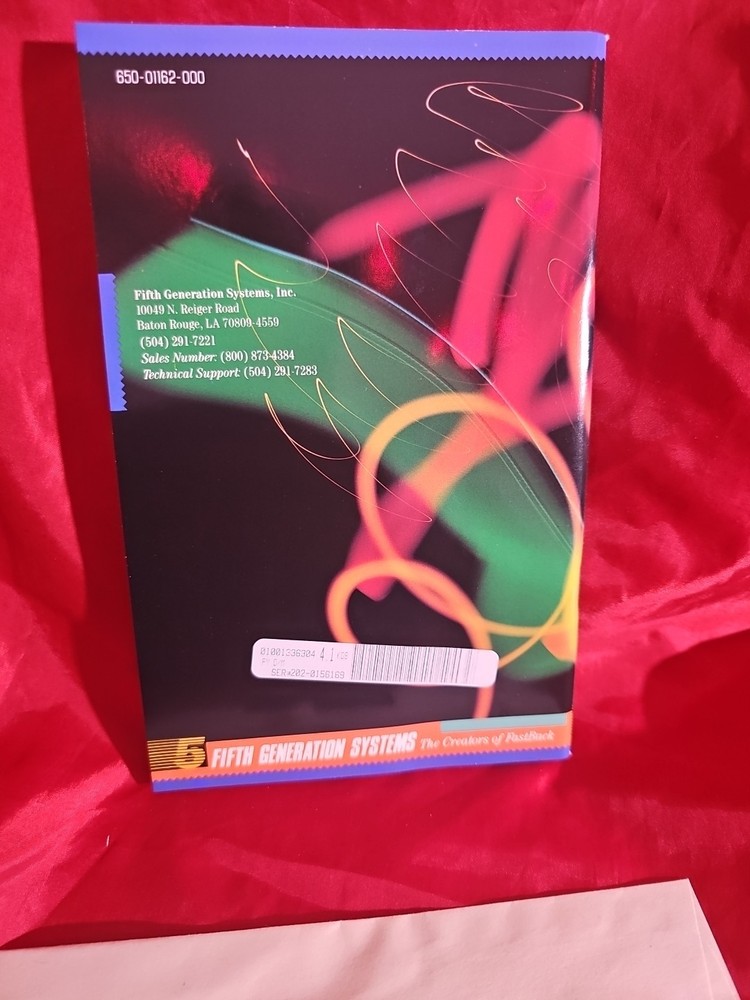 Vintage User Manual Pyro! Fifth Generation Systems & Disk 1990 Rare