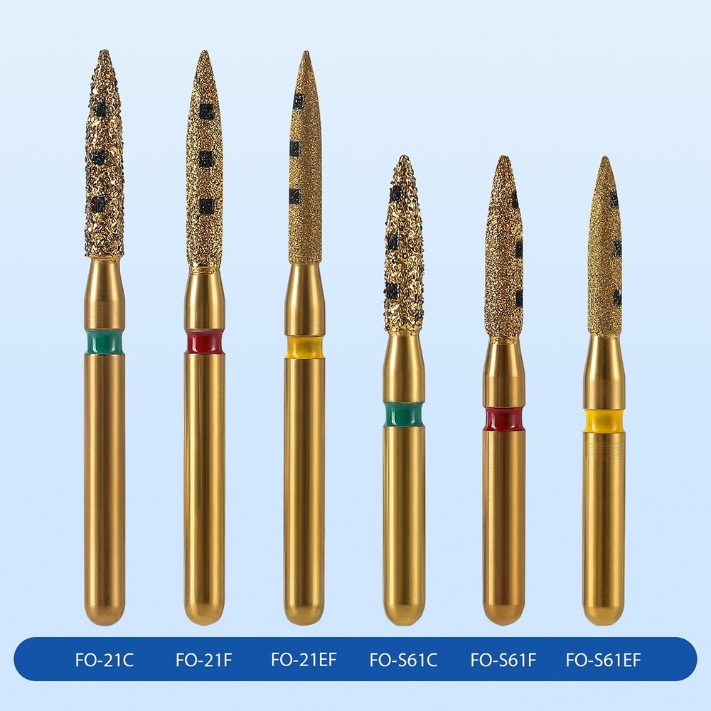 Dental BOPT Vertical Diamond FG Burs Biologically Oriented Preperation Technique
