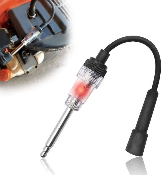 In-Line Spark Plug Tester Engine Ignition Coil Test Tool Auto Diagnostic