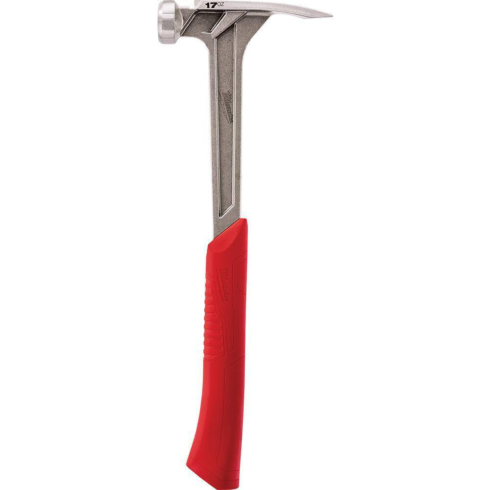 17 Oz. Smooth Face Framing Hammer with Hammer Loop
