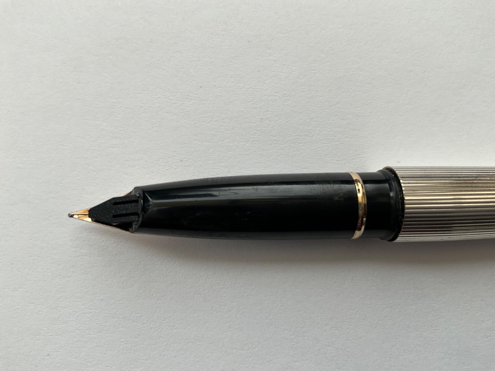 Sheaffer Imperial Sterling Silver Fountain Pen Made in USA - 14K Nib