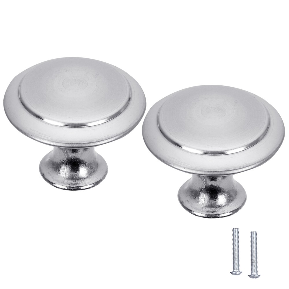 Stainless Steel Bathroom Kitchen Cabinet Door Handles Drawer Pulls Knobs