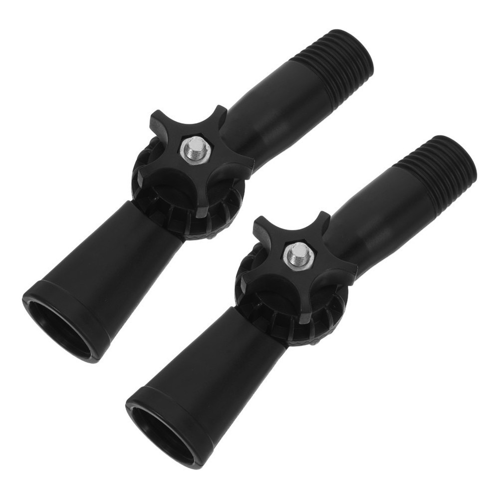 2 Pcs Extension Pole Angle Connector Piece Mop Adapter Attachment Joint