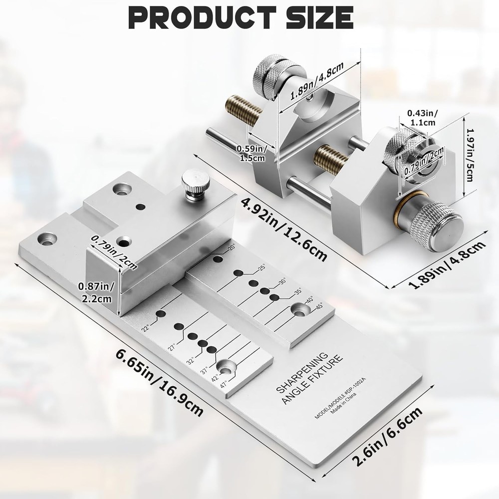 Chisel Sharpening Jig for Sharpening Wood Plain Planers Chisel Blade Tools