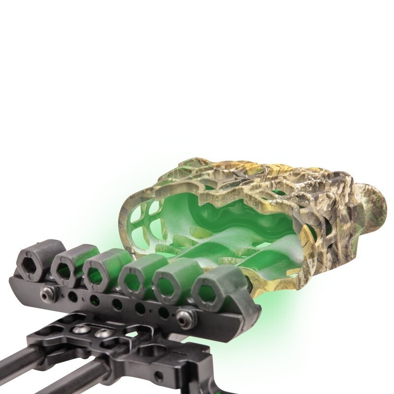 Hex Light 5 Arrow Quiver LED Lights Quick Attachment Adjustable Bow Accessory US