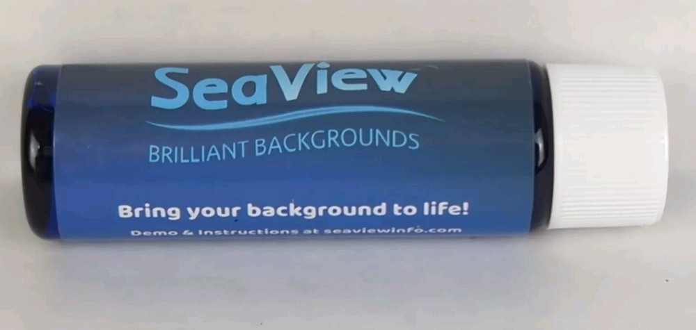 Aquarium Background Mounting Solution (1 oz) - Seaview