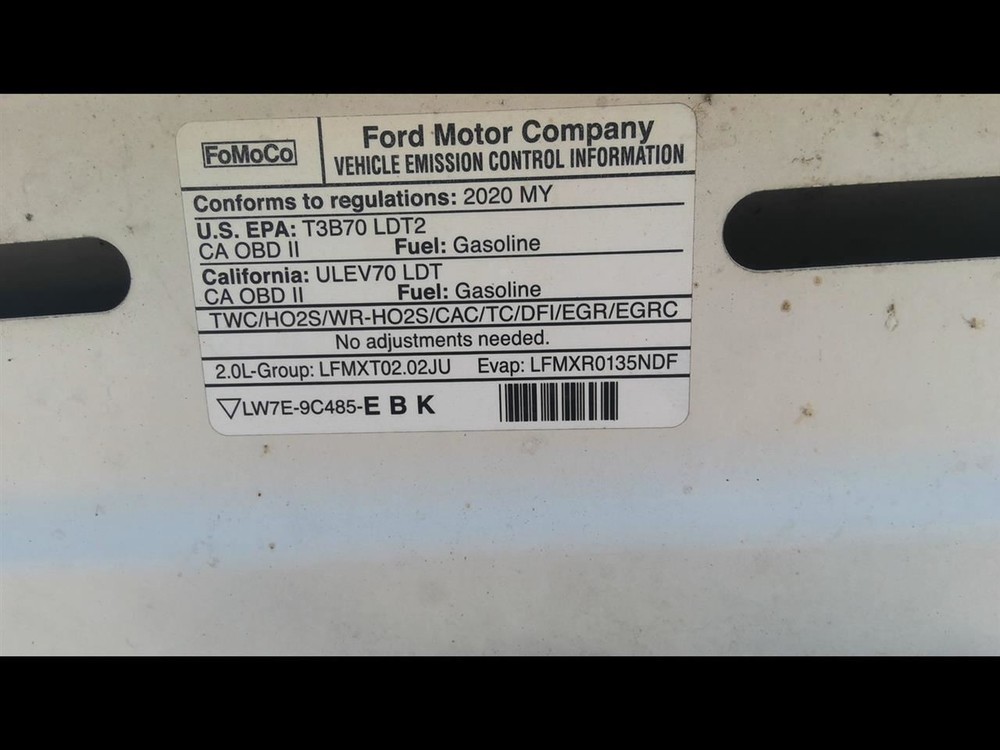 2019 2020 2021 FORD EDGE Engine Wire Harness