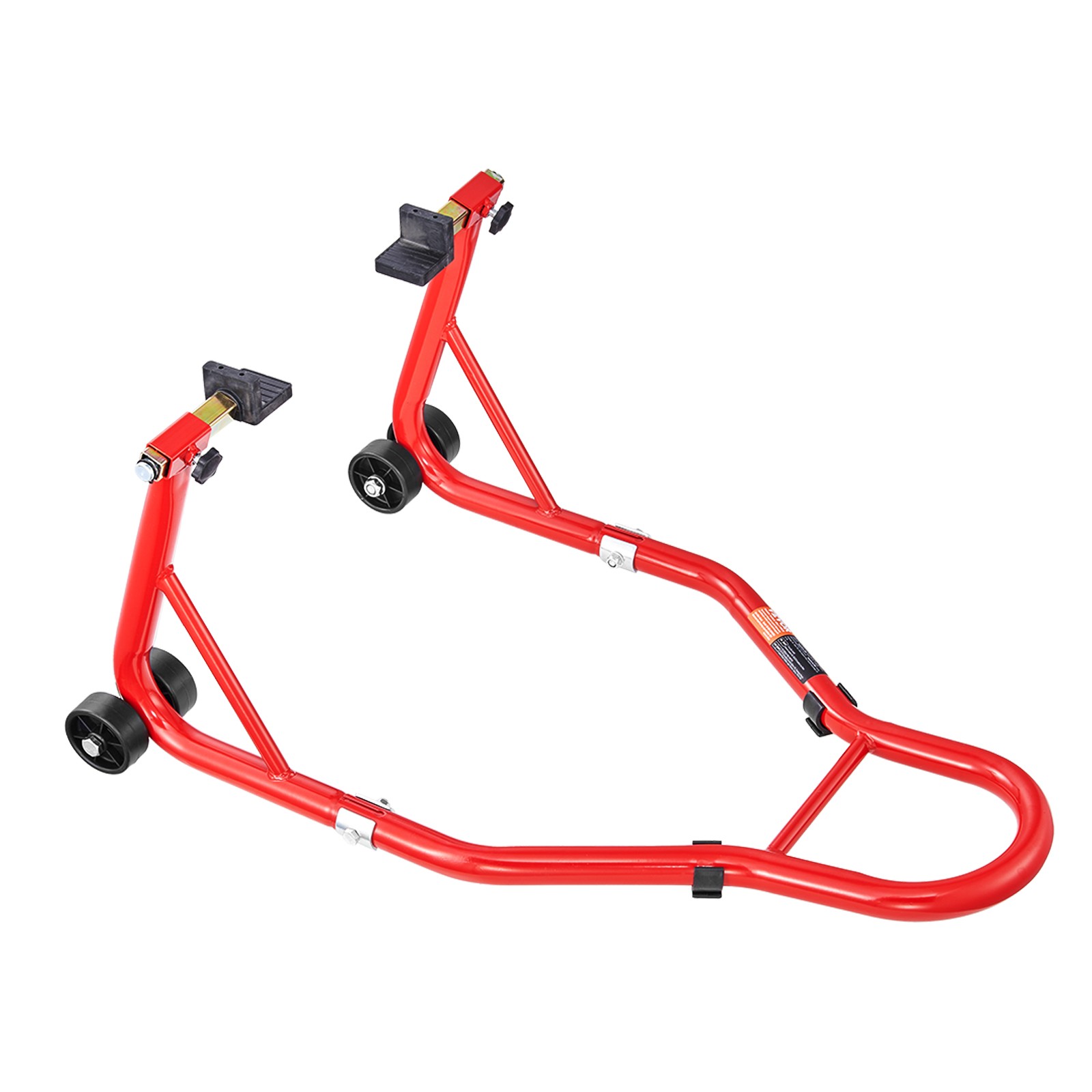 VEVOR Motorcycle Stand Lift 850 lbs Rear Wheel Spoolift Paddock Swingarm Arm Red