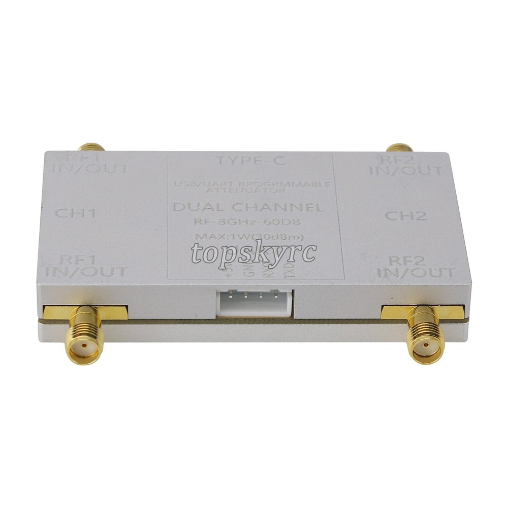 RF-8GHz-60DB Programmable Attenuator + Type-C Cable + Offline Controller