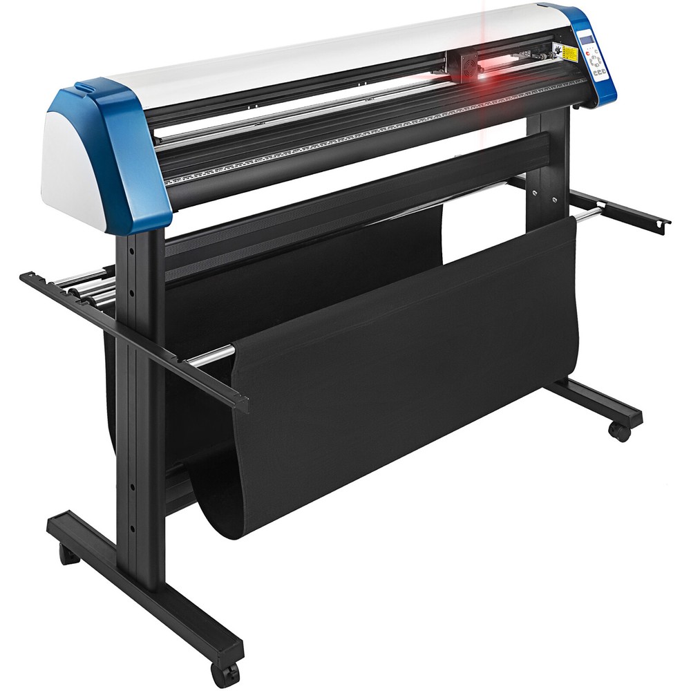 53" Vinyl Cutter Plotter Sign Cutting Machine w/Software+3 Blades LCD Screen