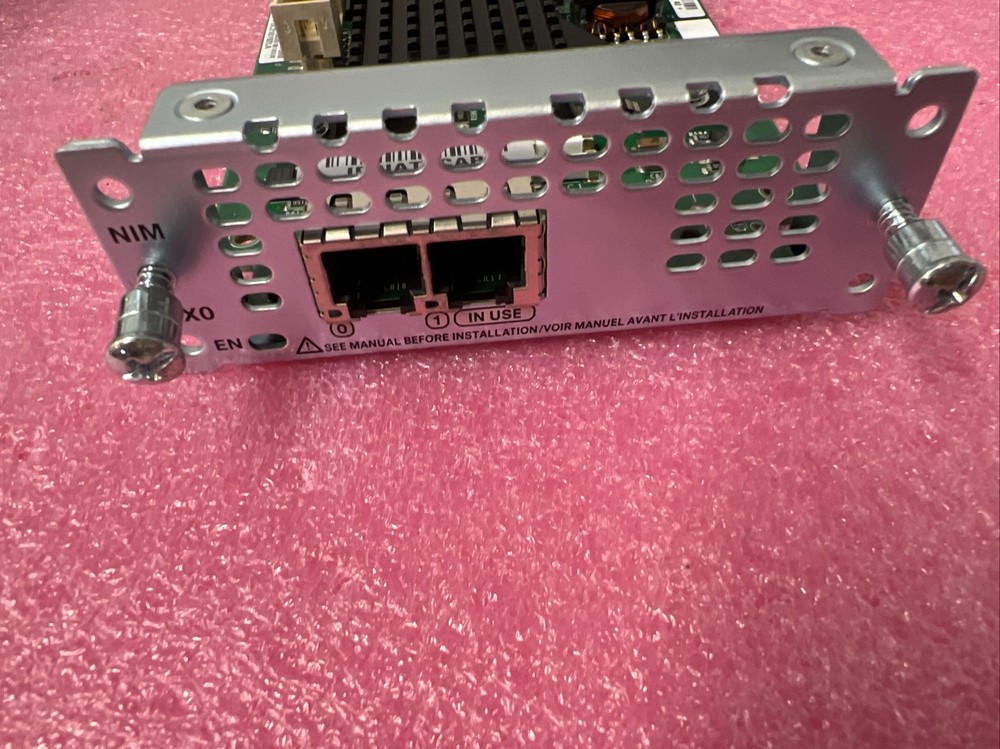 Genuine Cisco 2-port FXO Network Interface Module NIM-2FXO