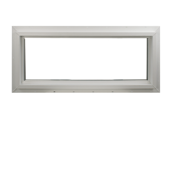 Transom Window 30" x 12" Double Pane Home Argon Gas Low-E Florida Approved