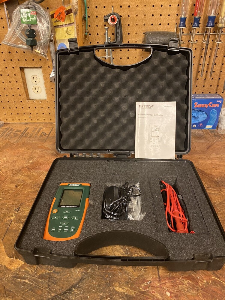 Extech PRC15 Current / Voltage Loop Calibrator Meter NIST Calibration Hand-held