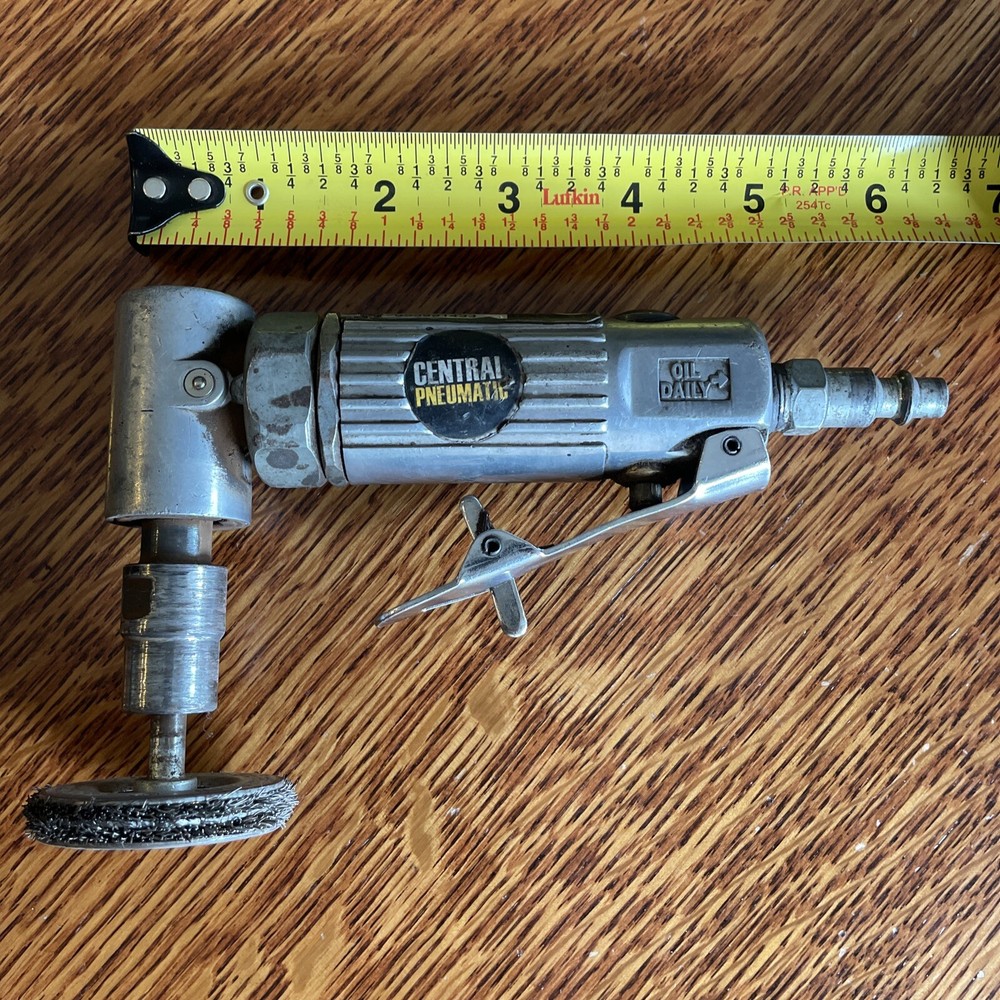 Central Pneumatic Angle Grinder,model used Working condition