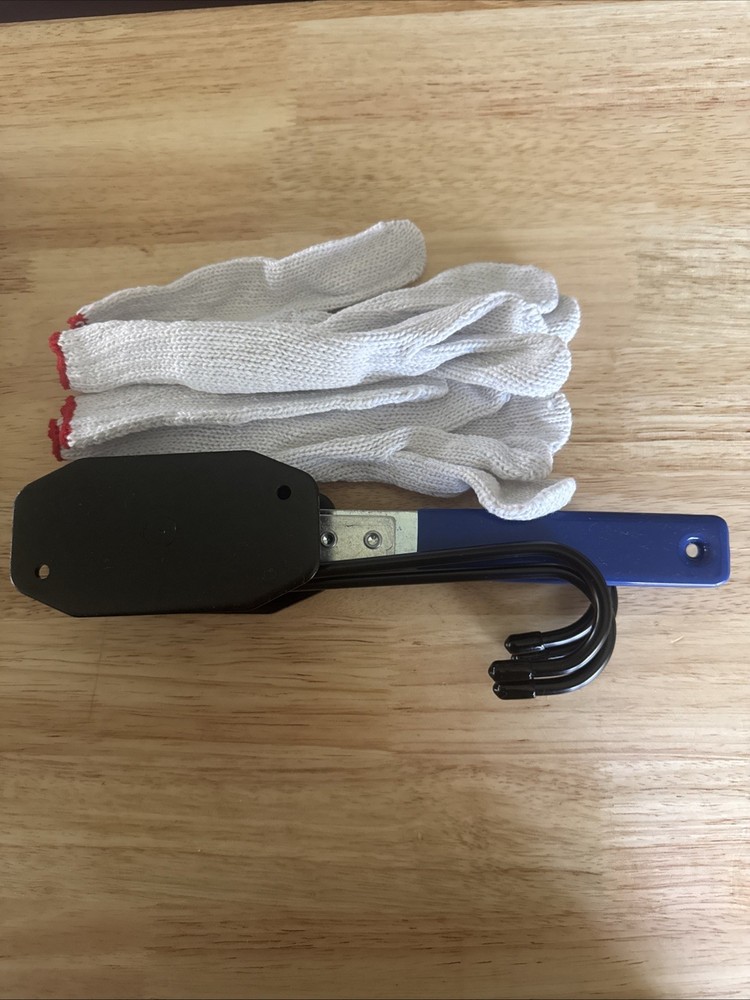 Brake Caliper Compression Tool Size Small Black, With Gloves