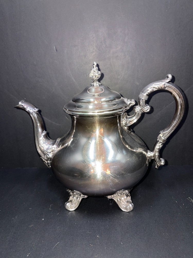 Gorham 4 Piece Tea Coffee Service Silverplate Set YC1901 YC1902 YC1903 YC1904