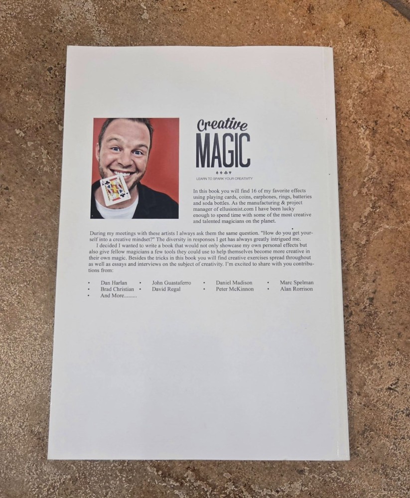 Creative Magic by Adam Wilber Book Magic Mentalism Tricks
