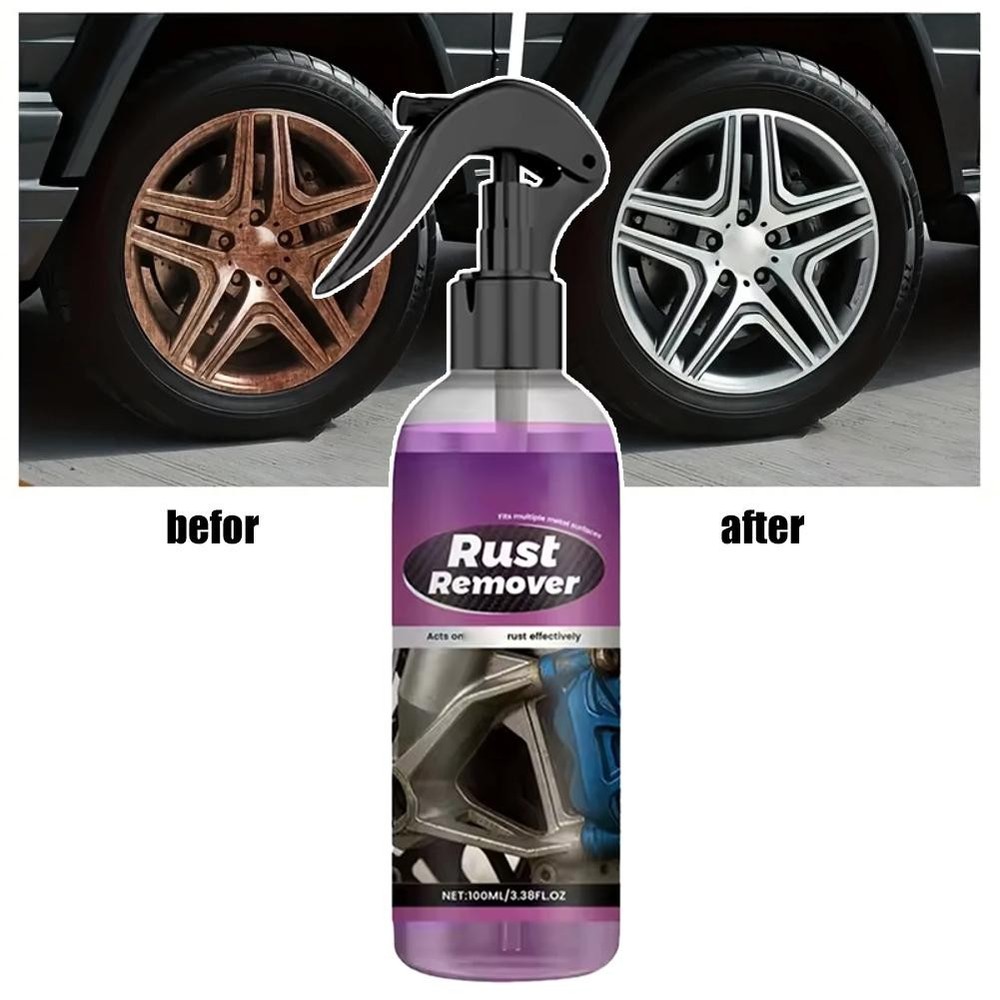Car Rust Removal Spray Rust Remover Rust Inhibitor Derusting Spray Multipurpos ☆