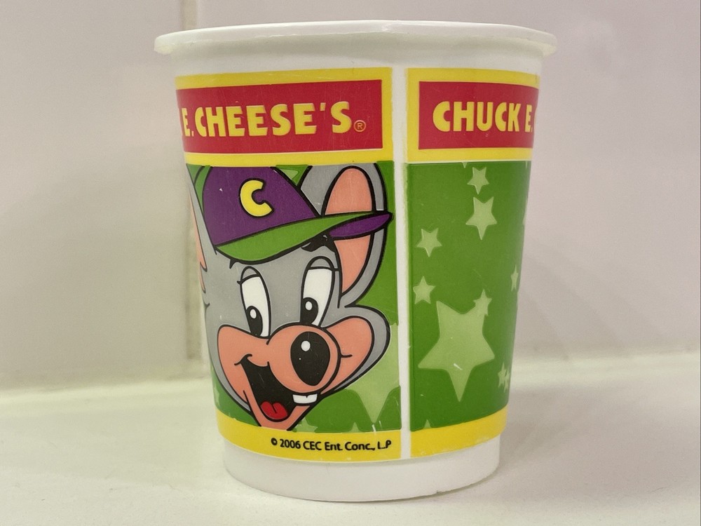 Chuck E Cheese Token Coin Cup From 2006