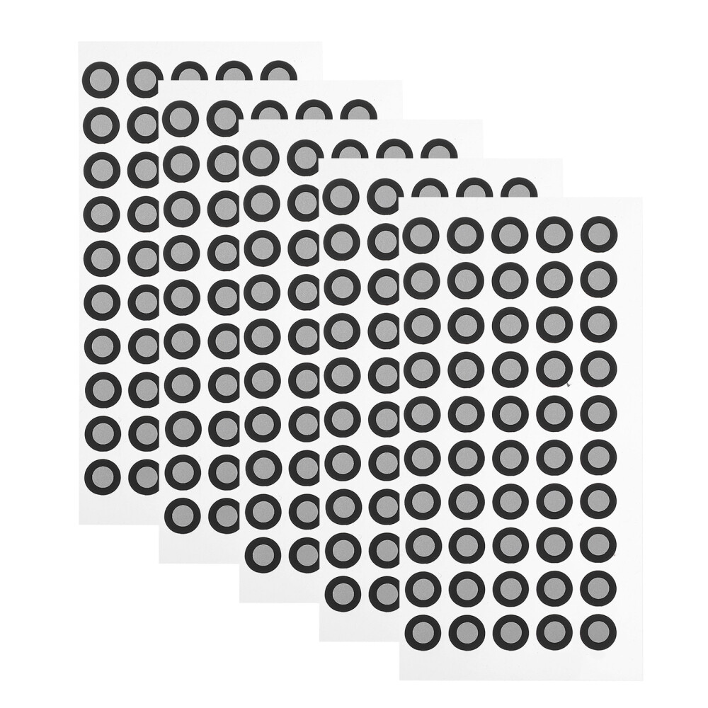5 Sheets reference mark 3D scan reflection points lidar scanner