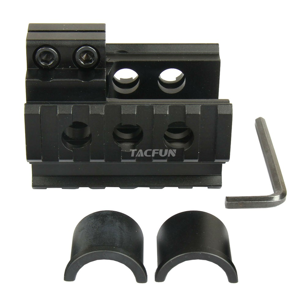 Tri Rail BR Mount w/ Spacers for Front Sight Attachment