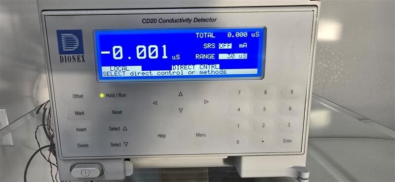 Dionex CD20 Conductivity Detector -35